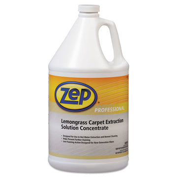 Zep Professional® Carpet Extraction Cleaner, Lemongrass, 1 Gal Bottle, 4-carton freeshipping - TVN Wholesale